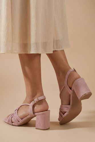 Sandales À Brides Heidi En Synthétique Avec Talon Bloc Évasé | Taille 38 - Oasis - Modalova
