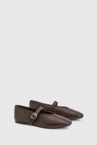 Ballerines Mary Jane Mia En Synthétiquecuir | Taille 8 - Oasis - Modalova