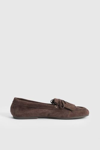 Chaussures Bateau Laura En Synthétique Avec Détail Pompon | Taille 41 - Oasis - Modalova