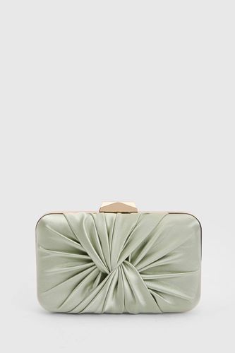 Pochette Beauté En Satin Avec Détail Torsadé - Oasis - Modalova