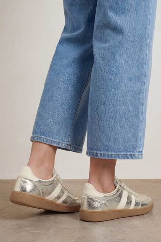 Baskets À Lacets Erin En Synthétiquecuir Métallisé | Taille 8 - Oasis - Modalova