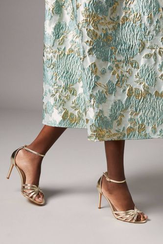 Sandales à Talons Hauts Tilda en synthétiquecuir avec Devant Tressé - Coupe Large | Taille 38 - Coast - Modalova