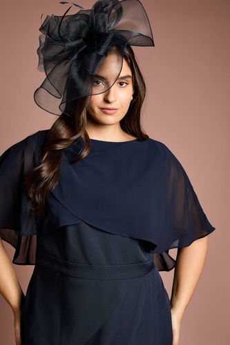 Robe Crayon Cape en Mousseline Grande Taille | Taille 48 - Coast - Modalova