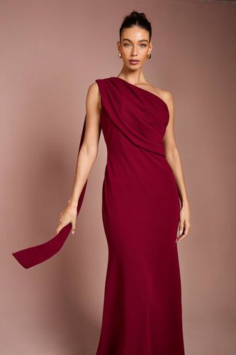 Robe Maxi en Crêpe Extensible à Une Épaule | Taille 46 - Coast - Modalova
