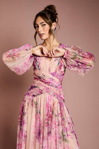 Robe Midaxi en Maille Imprimé Floral | Taille 40 - Coast - Modalova