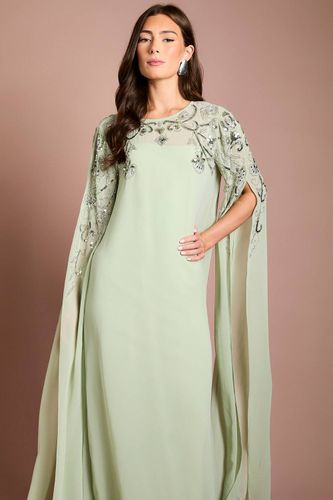 Robe Longue Cape Ornée | Taille 46 - Coast - Modalova