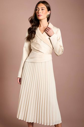 Robe Midi À Jupe Plissée Ajustée | Taille 46 - Coast - Modalova