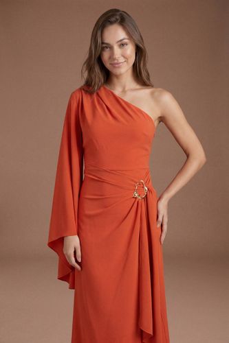 Robe Midi Asymétrique À Détail Métallique | Taille 46 - Coast - Modalova