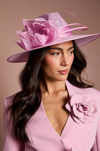 Chapeau Fedora À Fleur Origami Lisa Tan - Coast - Modalova