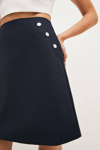 Jupe Tissée Essential Techno | Taille 18 - KarenMillen - Modalova