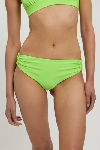Bas de bikini avec détails en garniture | Taille Medium - KarenMillen - Modalova