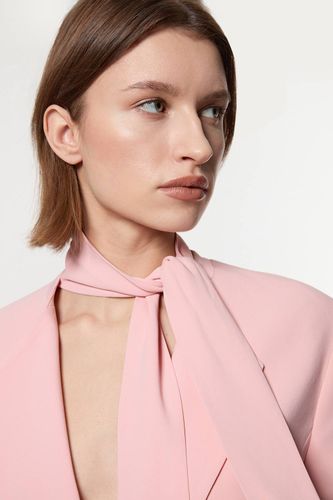 Blazer Tailleur en Viscose Stretch Compact à Col Cravate | Taille 16 - KarenMillen - Modalova