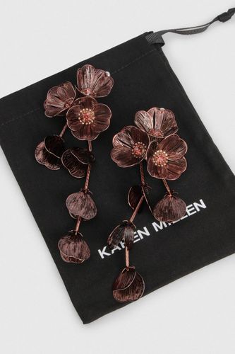 Boucles d'Oreilles Pendantes à Grappes Florales - KarenMillen - Modalova