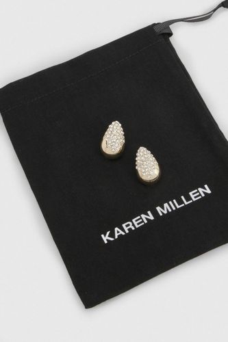 Boucles D'oreilles Goutte D'eau En Strass - KarenMillen - Modalova