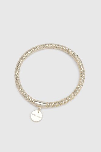 Femme Bracelet Jonc Tressé Gold - KarenMillen - Modalova