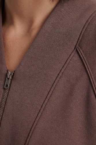 Sweat-shirt De Luxe Premium À Col V Zippé | Taille Medium - KarenMillen - Modalova