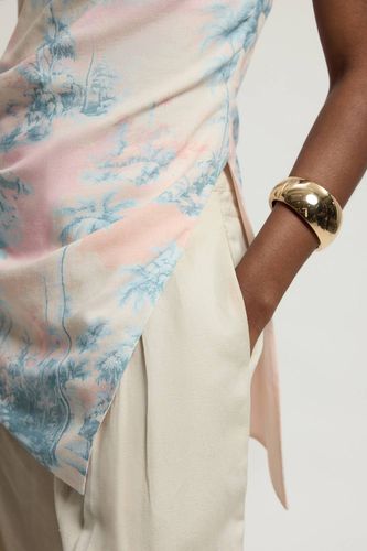 Haut Bandeau À Imprimé Paysage | Taille 18 - KarenMillen - Modalova