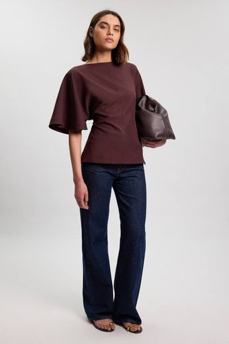 Chemisier À Manches Courtes | Taille 12 - KarenMillen - Modalova