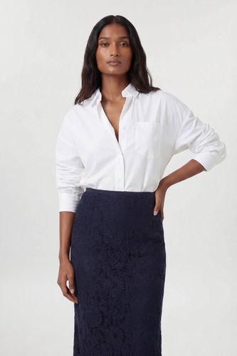 Jupe Midi En Dentelle Tissée | Taille 18 - KarenMillen - Modalova