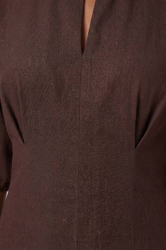 Robe Midi À Taille Basse En Modal | Taille 18 - KarenMillen - Modalova