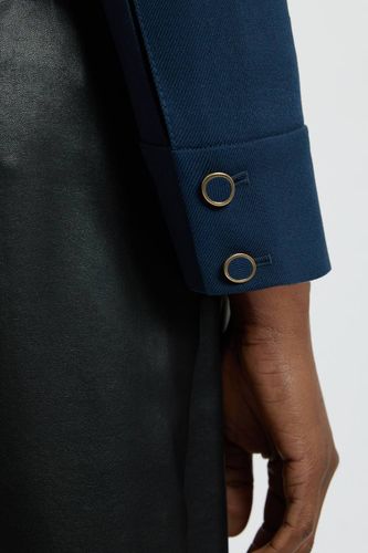 Veste Cintrée À Détail Contrasté | Taille 46 - KarenMillen - Modalova