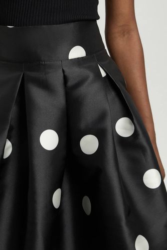 Jupe De Soirée En Sergé Tissé À Pois | Taille 18 - KarenMillen - Modalova