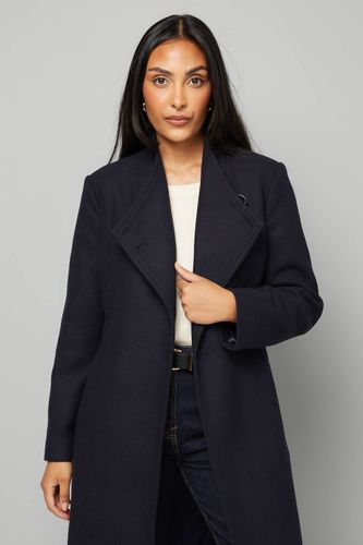 Manteau Maxi Ceinturé Petite Taille | Taille 46 - Wallis - Modalova