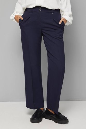 Pantalon Large Chic Marine | Taille 48 - Wallis - Modalova