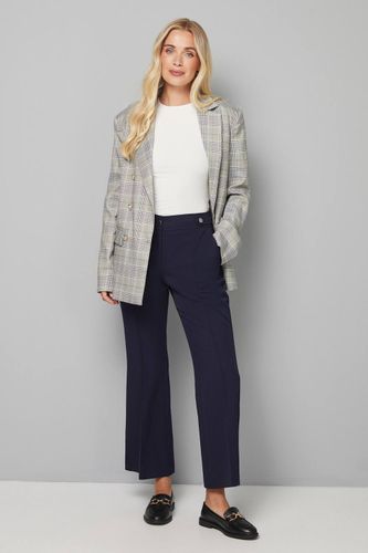 Pantalon Petite Marine Élégant Coupe Évasée | Taille 48 - Wallis - Modalova