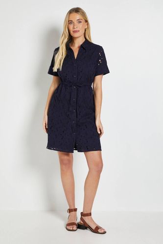 Robe Droite Broderie Anglaise D'été Petite | Taille 46 - Wallis - Modalova