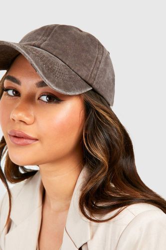 Casquette De Baseball Délavée - boohoo - Modalova