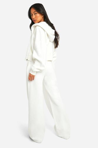 Jogger à Jambes Larges Brodé | Taille XS - DSGN Studio - Modalova