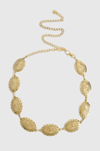 Ceinture en chaîne western - boohoo - Modalova