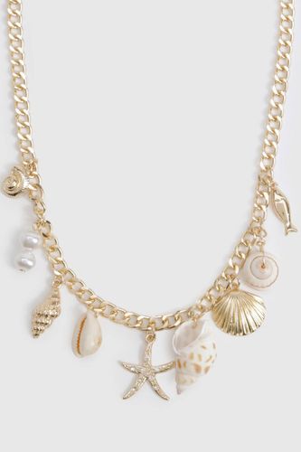 Collier à Charme Océan - boohoo - Modalova