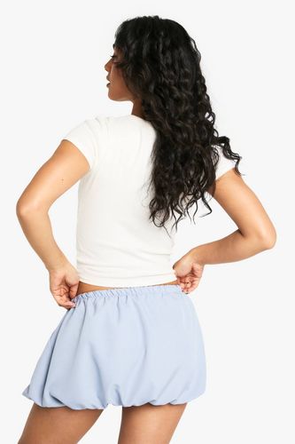 Mini-jupe tissée Puffball | Taille 44 - boohoo - Modalova