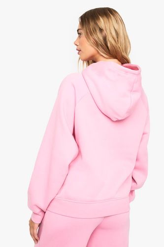 Sweat à capuche oversize à empiècements raglan | Taille Large - boohoo - Modalova
