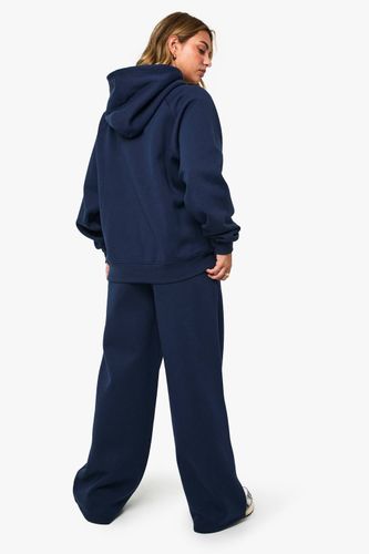 Jogger à jambes droites avec détails pintuck | Taille Medium - boohoo - Modalova