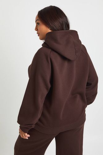 Hoodie oversize basique Plus Core à empiècement raglan | Taille 48 - boohoo - Modalova