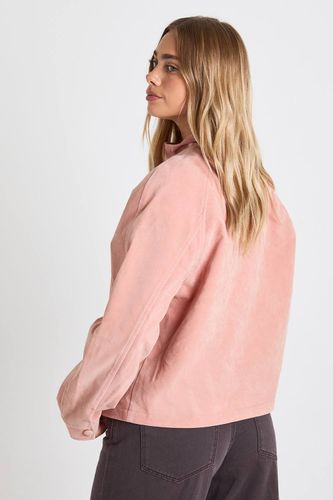 Veste bomber synthétique | Taille 44 - boohoo - Modalova