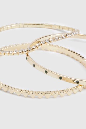 Bracelet orné 3 pièces - boohoo - Modalova