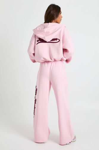 Ath Archive Jogger droit en tissu auto à appliqué | Taille Medium - boohoo - Modalova
