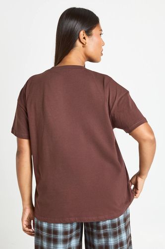 T-shirt oversize à manches courtes Plus | Taille 48 - boohoo - Modalova