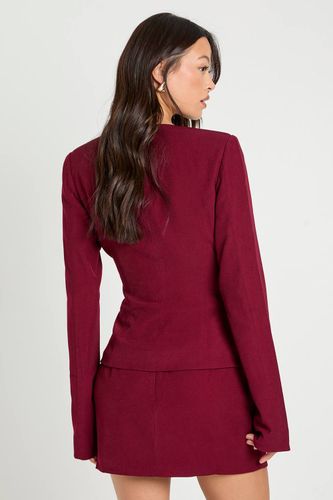 Jupe mini ajustée pour grandes tailles | Taille 38 - boohoo - Modalova