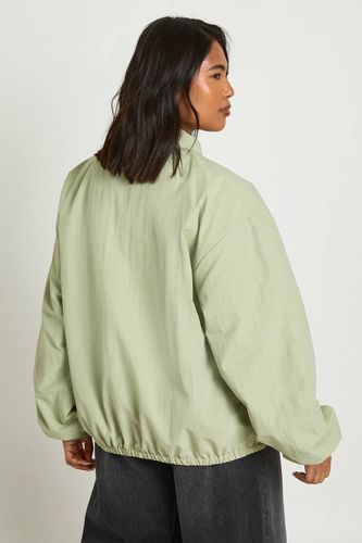 Blouson Bomber Oversize Grande Taille | Taille 48 - boohoo - Modalova