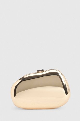 Femme Pochette Rigide Dorée - boohoo - Modalova