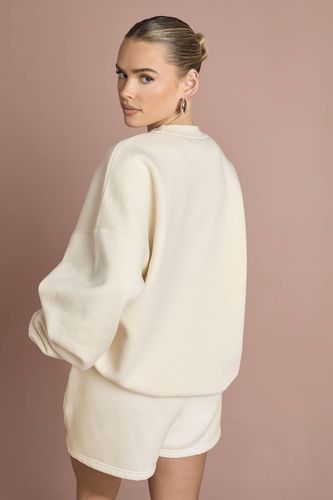 Sweatshirt de Mariée Oversize Brodé "Wifey" | Taille XL - boohoo - Modalova