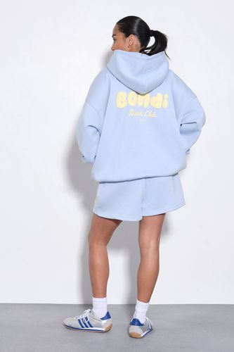 Short Molleton Bondi Imprimé Relief | Taille XS - boohoo - Modalova