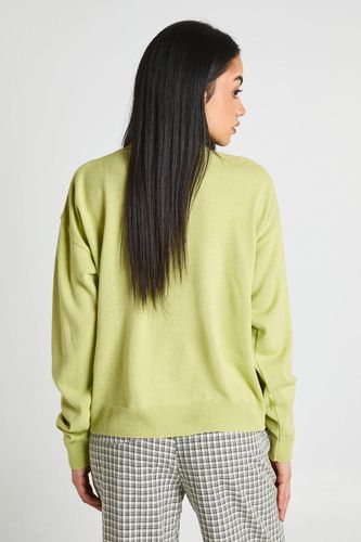Cardigan Col Rond À Boutons | Taille Medium - boohoo - Modalova