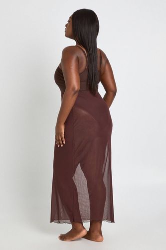 Jupe Longue De Plage En Mesh | Taille 48 - boohoo - Modalova
