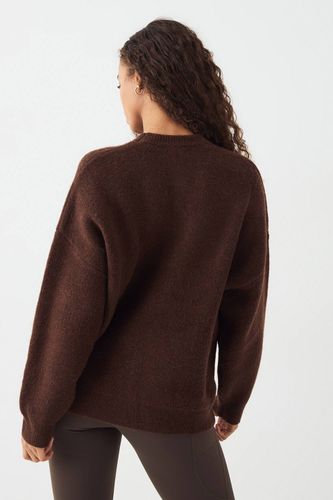 Synthétiquell Tricoté Oversize Col Rond | Taille 2XL - DSGN Studio - Modalova